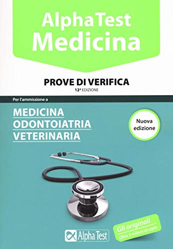 Beispielbild fr Alpha Test. Medicina, odontoiatria, veterinaria. Prove di verifica zum Verkauf von medimops