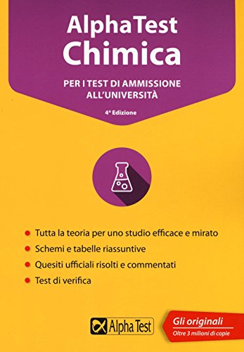 Beispielbild fr Alpha Test chimica. Per i test di ammissione all'universit zum Verkauf von medimops