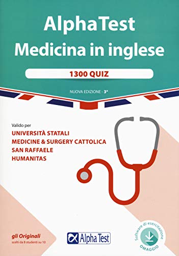 Alpha Test Medicina Inglese Abebooks