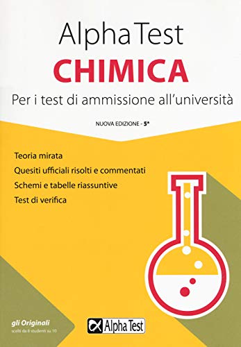 9788848321402: Alpha Test chimica. Per i test di ammissione all'universit (TestUniversitari)