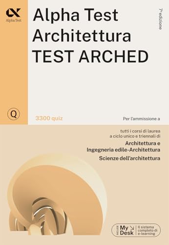 9788848327374: Alpha Test Architettura Test Arched - 3300 quiz