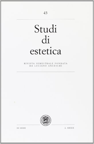 9788849136388: Studi di estetica (Vol. 43)