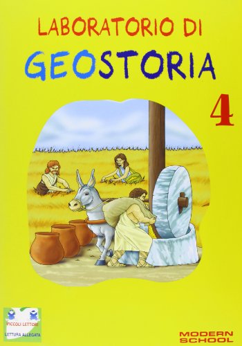 9788849304237: LABORATORIO DI GEOSTORIA 4 + READER