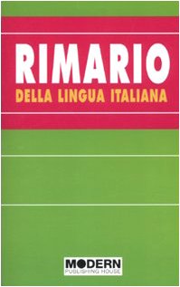 9788849305555: Rimario della lingua italiana