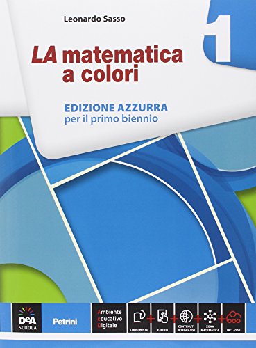 Beispielbild fr La matematica a colori. Ediz. azzurra. Per le Scuole superiori. Con e-book. Con espansione online (Vol. 1) zum Verkauf von medimops