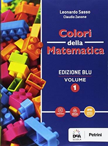 9788849421668: Colori della matematica. Quaderno. Ediz. blu. Per i Licei scientifici. Con e-book. Con espansione online (Vol. 1)