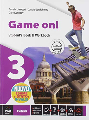 9788849423402: Game on! Student's book-Workbook. Per la Scuola media. VOL. 3. Con e-book. Con espansione online. Con DVD-ROM (Vol. 3)