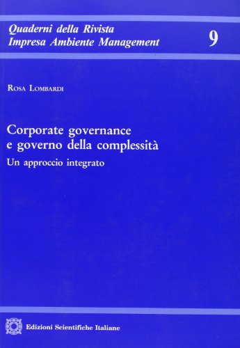 Stock image for Corporate governance e governo della complessit (Quaderni della Rivista di diritto dell'impresa) for sale by libreriauniversitaria.it