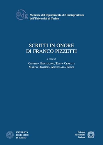 Stock image for Scritti in onore di Franco Pizzetti (Univ. Torino-Memorie) for sale by libreriauniversitaria.it