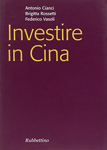 Beispielbild fr Investire in Cina zum Verkauf von medimops