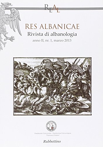 9788849843521: Res albanicae. Rivista di albanologia (2013) (Vol. 1) (Le riviste)