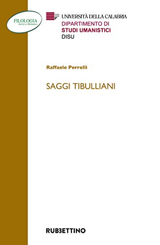 Imagen de archivo de Saggi tibulliani a la venta por libreriauniversitaria.it