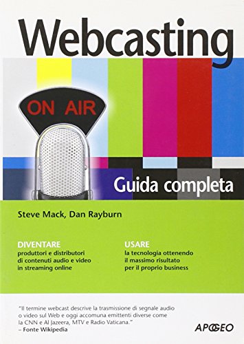 Beispielbild fr Webcasting. Guida completa zum Verkauf von medimops