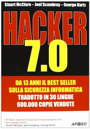 Stock image for Hacker 7.0 for sale by AwesomeBooks