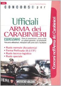 Stock image for Concorsi per ufficiali. Arma dei carabinieri. Eserciziario for sale by medimops