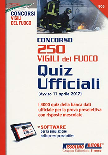 Beispielbild fr 250 Vigili del Fuoco - Quiz Ufficiali zum Verkauf von Buchpark