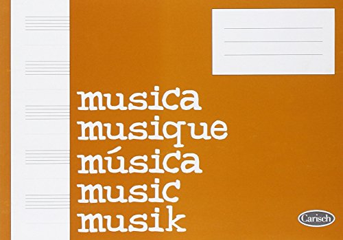 9788850701704: Quaderno di musica (block, cahier de musique) livre sur la musique