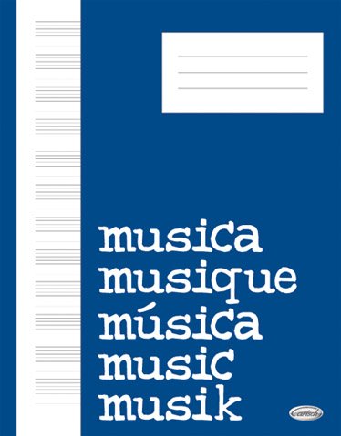 Imagen de archivo de Quaderno di Musica (Block, Cahier de Musique) a la venta por Livre et Partition en Stock