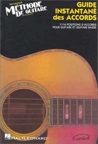 Beispielbild fr Mthode de guitare : Guide instantan des accords zum Verkauf von medimops