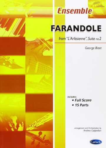 Beispielbild fr Bizet Georges Farandole L'Arlesienne Suite No2 Ensemble Score & Parts zum Verkauf von WorldofBooks