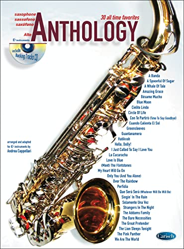 Imagen de archivo de Anthology Alto Saxophone Vol. 1: 30 All Time Favorites a la venta por Greener Books