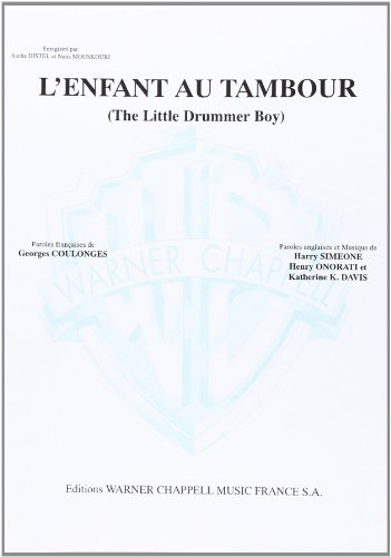 Imagen de archivo de L'Enfant Au Tambour (The Little Drummer Boy) a la venta por Livre et Partition en Stock