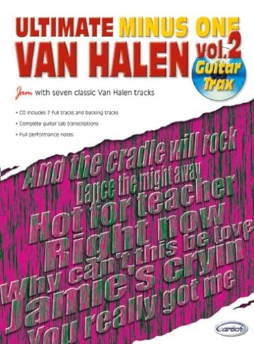 Beispielbild fr Ultimate minus one Van Halen vol.2 guitar trax jam with seven classic Van Halen tracks - cd included zum Verkauf von ANTIQUARIAAT DE MINSTREEL