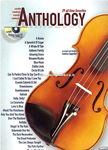 9788850712960: Cappellari Andrea Anthology Violin Vol 1 Bk/Cd