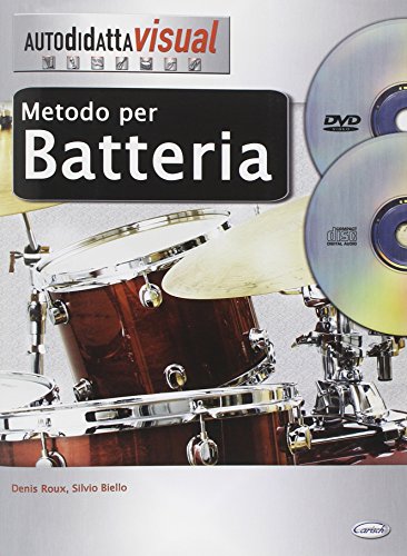 Stock image for METODO PER BATTERIA, AUTODIDATTA VISUAL +CD+DVD for sale by medimops