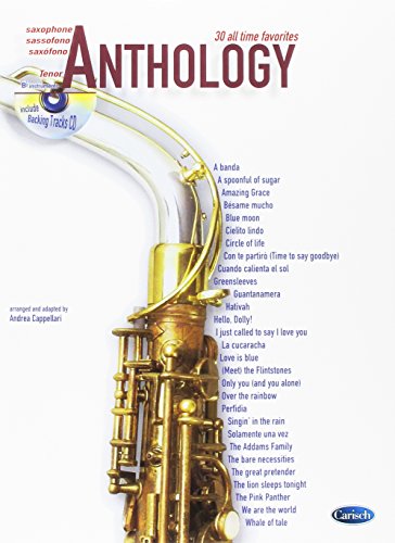 9788850714384: Cappellari Andrea Anthology Tenor Sax 1 Bk/Cd