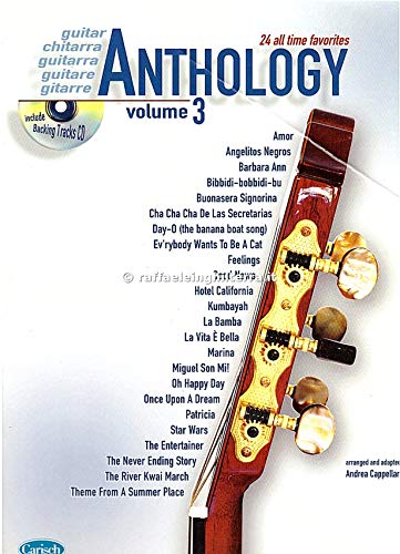 Imagen de archivo de Cappellari Andrea Anthology Guitar Vol 3 Bk/Cd a la venta por EPICERIE CULTURELLE