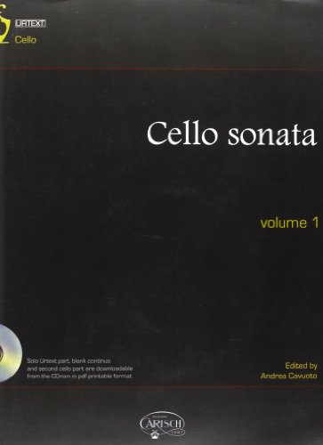 Imagen de archivo de Cello Sonata, Volume 1 +CD-ROM a la venta por Learnearly Books