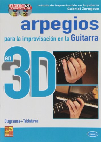 9788850718306: ARPEGIOS IMPRO GTR 3D+CD+DVD (Play Music Espana)
