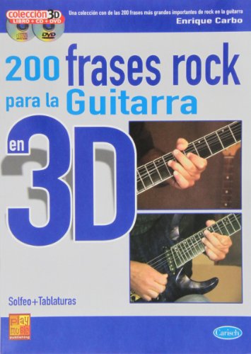 Stock image for 200 Frases Rock Guitarra 3d Gitarre Buch + Cd + Cd-rom for sale by Hamelyn