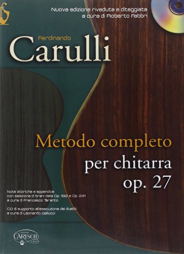 Beispielbild fr Carulli Ferdinando Metodo Completo Per Chitarra Op27 Guitar Book/Cd zum Verkauf von WorldofBooks