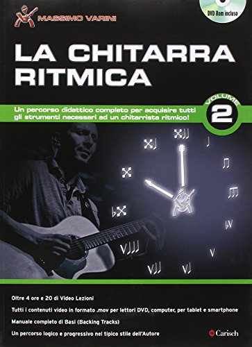 9788850729906: MASSIMO VARINI: LA CHITARRA RITMICA- VOLUME 2 (BOOK/DVD) +DVD