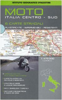 Stock image for In moto. Italia centro-sud. 6 carte stradali 1:475.000 for sale by medimops
