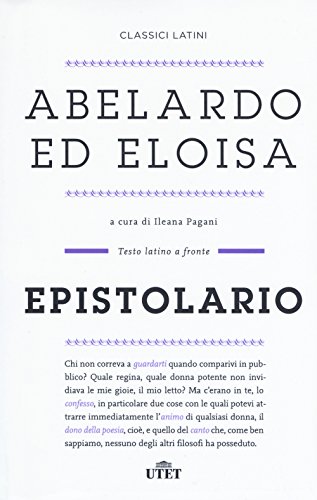 Beispielbild fr Epistolario. Testo latino a fronte zum Verkauf von libreriauniversitaria.it