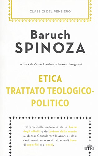 Beispielbild fr Etica-Trattato Teologico-Politico zum Verkauf von medimops