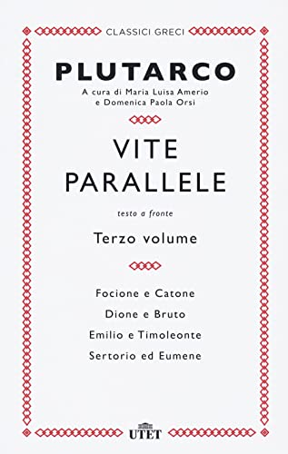 9788851196691: Vite Parallele. Testo Greco a Fronte. Nuova Ediz.. Vol. 3