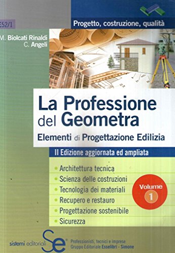 Beispielbild fr La professione del geometra: 1 (Progetto costruzione qualit) zum Verkauf von medimops