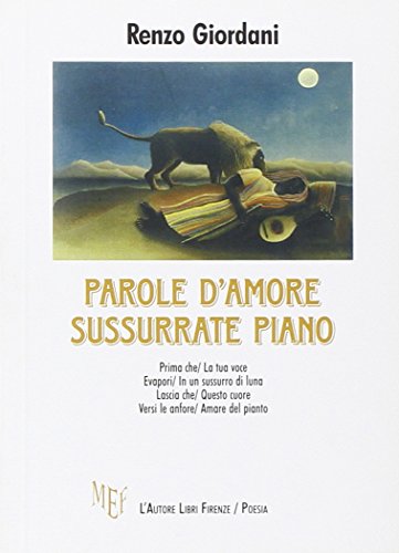 9788851719401: Parole d'amore sussurate piano (Biblioteca 80)