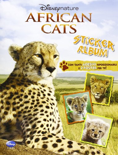 9788852213137: African cats. Con adesivi