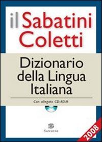 9788852501739: Il Sabatini Coletti dizionario della lingua italiana 2008. Con CD-ROM