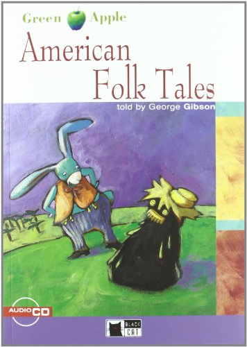 9788853001078: American folks tales. Con CD: American Folk Tales + audio CD (Green apple)