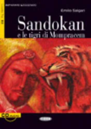 SANDOKAN E LE TIGRI LIVRE + CD B2 - SALDARI EMILIO