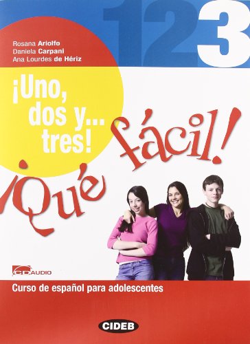 9788853006790: 1 2 3!QUE FACIL! 3+CD: Libro + CD-audio 3: Vol. 3