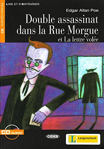 9788853007599: Double assassinat dans la Rue Morgue et La lettre volee (Cecr B2, Niveau Quatre) (French Edition)
