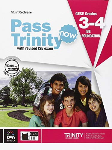 9788853015907: New Pass trinity. GESE Grades 3-4 ISE foundation. Student's Book e e-book. Per la Scuola media. Con DVD: Student's Book + CD 3-4