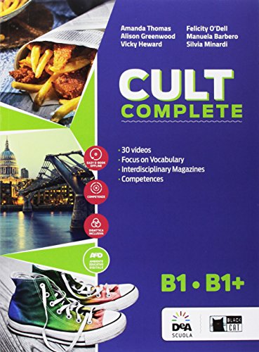 9788853016492: Cult complete. B1-B1+. Student's book-Workbook-Entry book-Preliminary. Per le Scuole superiori. Con e-book. Con espansione online. Con DVD-ROM [Lingua inglese]